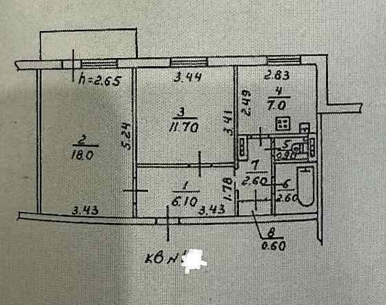 Продам! 2 х квартира Донецк, Киевский район, на улице Савченко, Гладковка. Донецк