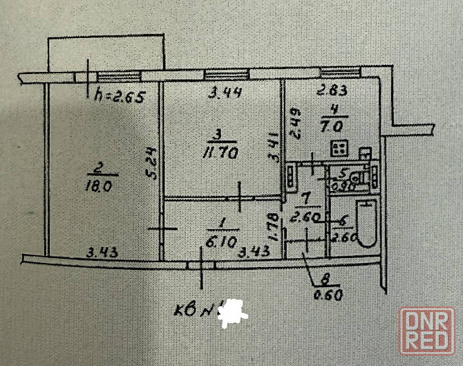 Продам! 2 х квартира Донецк, Киевский район, на улице Савченко, Гладковка. Донецк - изображение 4