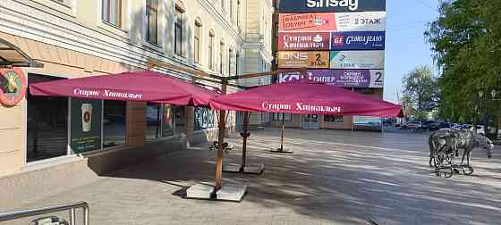 Производство уличных зонтов для кафе и ресторанов Москва
