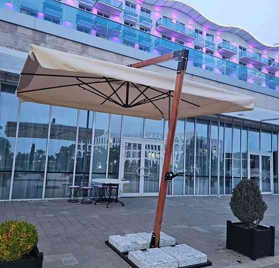 Производство уличных зонтов для кафе и ресторанов Москва