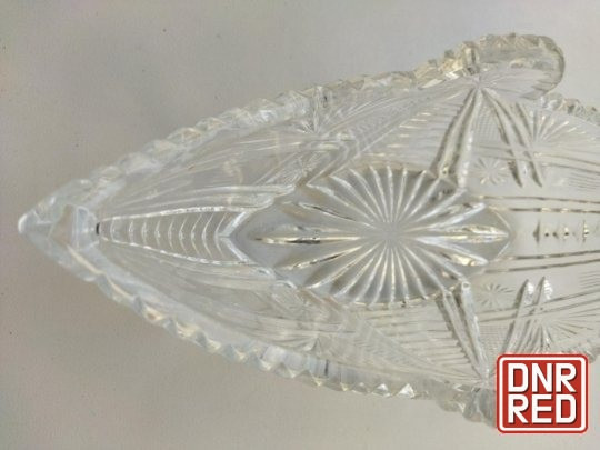 Хрустальная салатница (конфетгица) ссср ладья Донецк - изображение 7