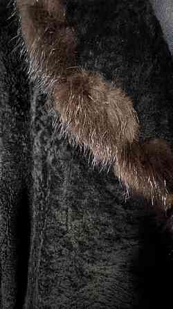 Куртка женская из овчины с норковой отделкой производство Harmali Донецк