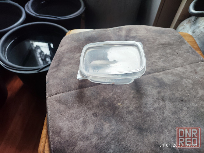 Продам одноразовый пластиковые контейнера Макеевка - изображение 1