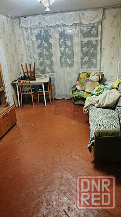 3-х ком кв Пушка кв-л Северный 44,17м.кв. Макеевка - изображение 1