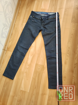 Джинсы прямые на девочку рост 158см Донецк - изображение 1