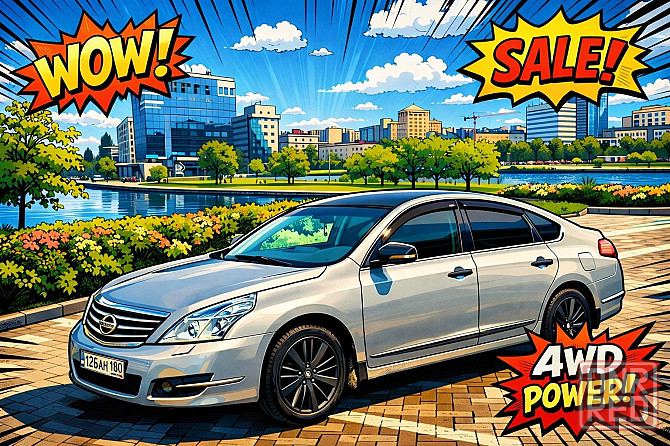 Состояние- идеал. Nissan Teana 2.5, 2011 г.в., 4WD (рестайлинг) Донецк - изображение 1