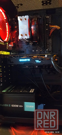 Игровой пк Ryzen5 3600/RX580-8gb/16gb/ssd 250 Донецк - изображение 1
