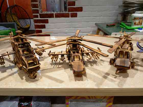 Коллекция деревянных моделей для декора Донецк