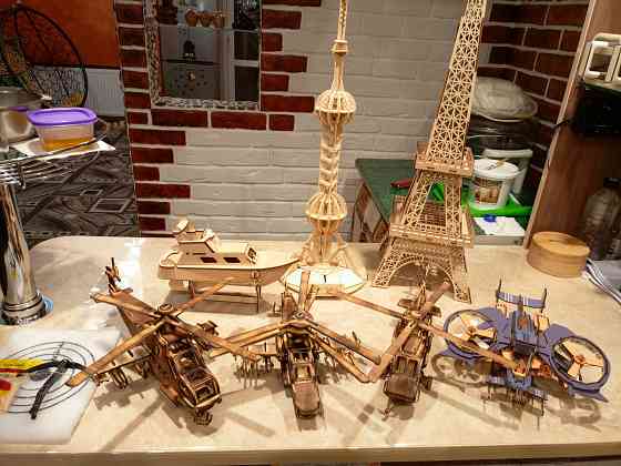 Коллекция деревянных моделей для декора Донецк