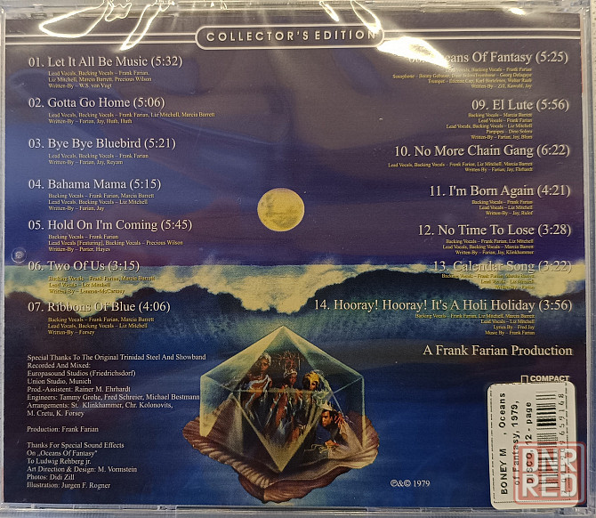 CD диск Boney M. - Oceans Of Fantasy - Донецк - изображение 2