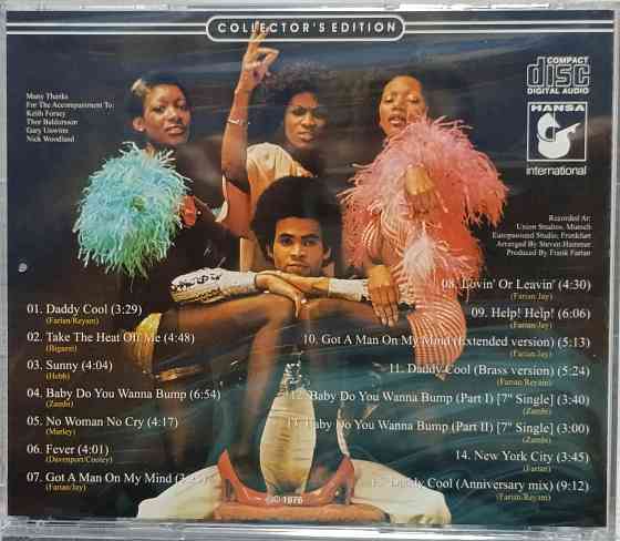 CD диск Boney M. - Take The Heat Me - Донецк