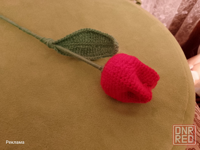 Вязаный тюльпан Макеевка - изображение 3