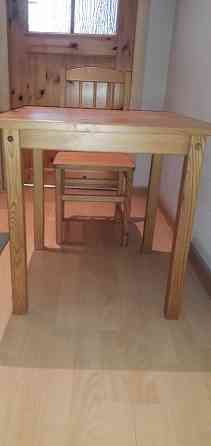 Деревянный детский стол и стул Донецк