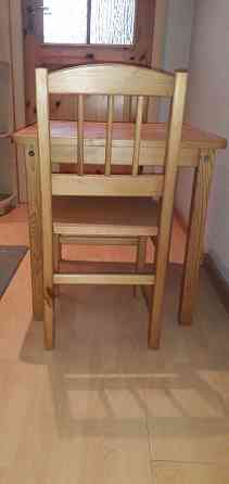 Деревянный детский стол и стул Донецк