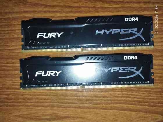 Память Kingston HyperX Fury DDR4 2x8 Гб 2666 МГц Донецк