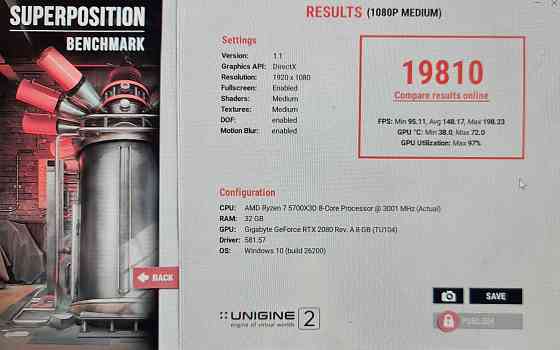 Видеокарта RTX 2080 Донецк