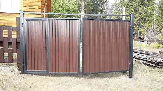 Изготовление металлоконструкций для дома и дачи.Ворота,навесы,оградки,калитки. Донецк