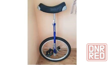 Уницикл. Моноцикл. Одноколёсный велосипед Fishbone. 4000 руб. или обмен на стройматериалы. Донецк - изображение 1