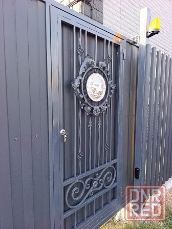 Ворота откатные жалюзи, роллетного типа.Ворота под ключ Донецк Макеевка Донецк - изображение 6