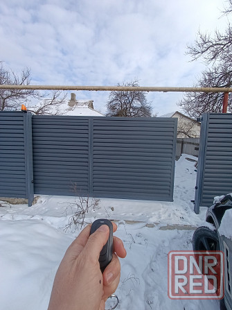 Ворота откатные жалюзи, роллетного типа.Ворота под ключ Донецк Макеевка Донецк - изображение 1