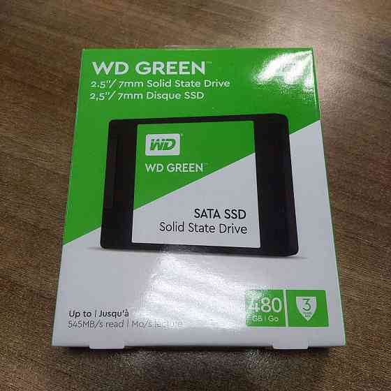 SSD накопитель WD Green WDS480G, 2.5", SATA III Донецк