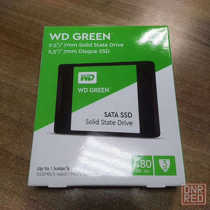 SSD накопитель WD Green WDS480G, 2.5", SATA III Донецк - изображение 1