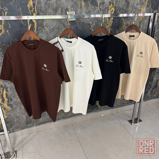 Мужская футболка от бренда LORO PIANА Донецк - изображение 5