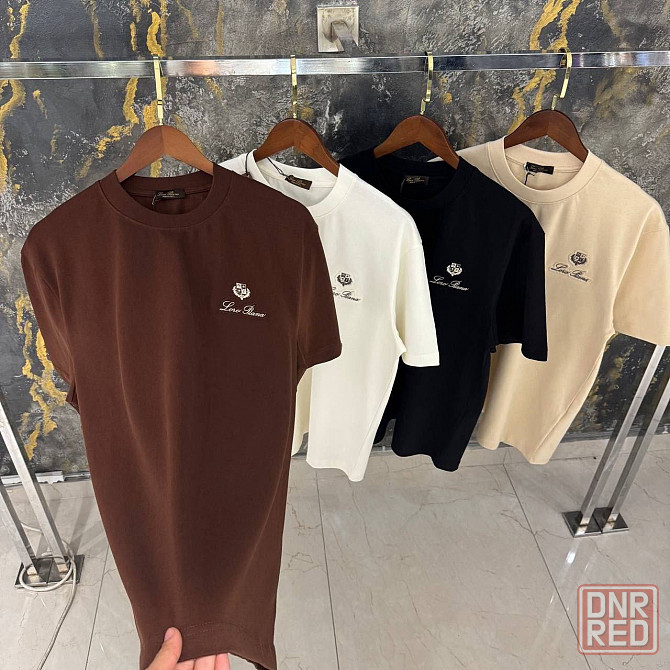 Мужская футболка от бренда LORO PIANА Донецк - изображение 7