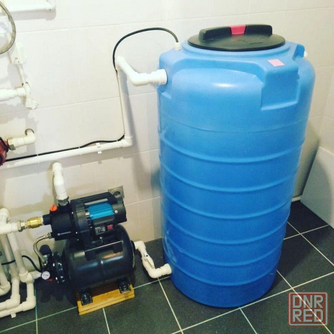 Установка накопительных баков и насосов в Донецке, Макеевке и пригородах Донецк - изображение 6