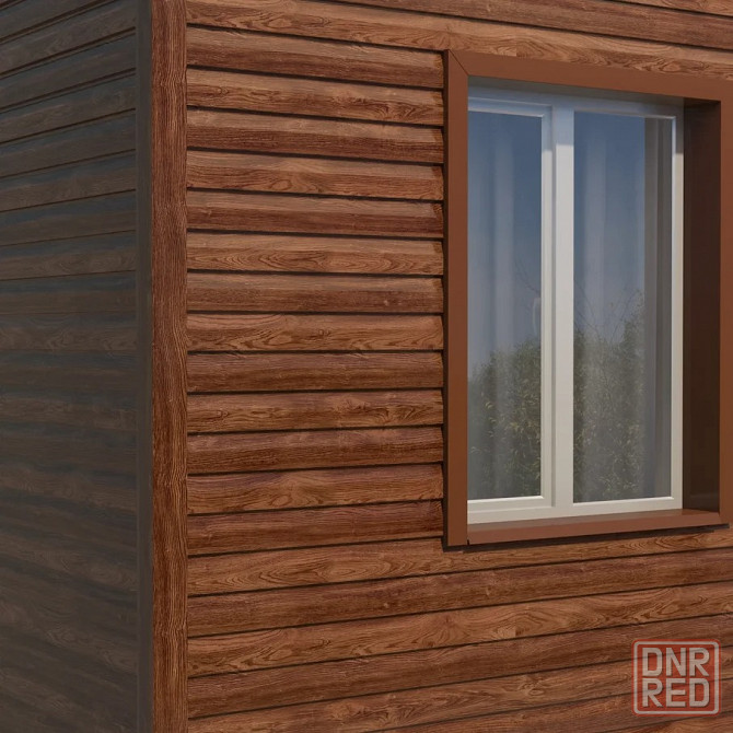 Сайдинг металлический. Разные формы (бревно, доска и т.п). Разные цвета (под дерево, кирпич, все ral Донецк - изображение 6