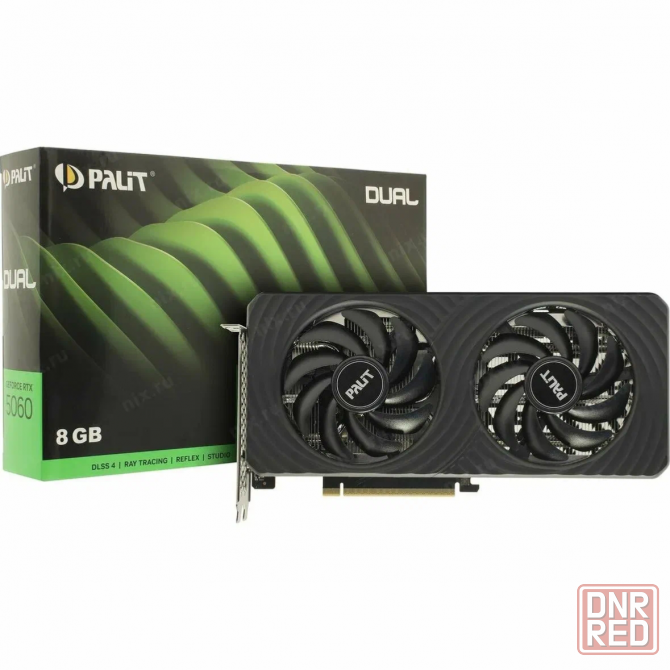 Видеокарта PALIT RTX5060 8GB Dual 8GB Донецк - изображение 1