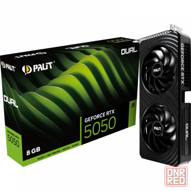 Видеокарта PALIT RTX5050 PA-RTX5050 Dual 8GB Донецк - изображение 1