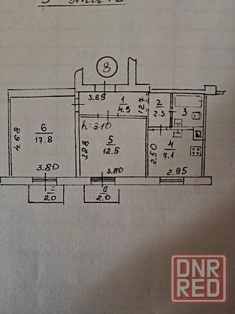 Продам 2-ю квартиру, сталинку, в самом центре города! Макеевка - изображение 12