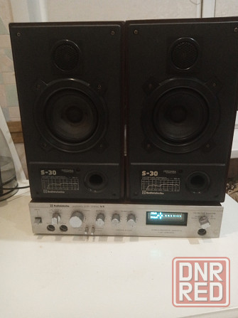 Усилитель Radiotehnika + 2 аудиколонки S-30 Донецк - изображение 1