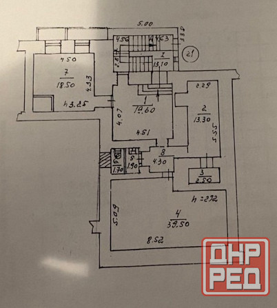 Сдам в аренду помещение 114 м² под Офис, Склад...Сухо Тепло Центр. Цокольный этаж. Ул. Артёма Донецк - изображение 8