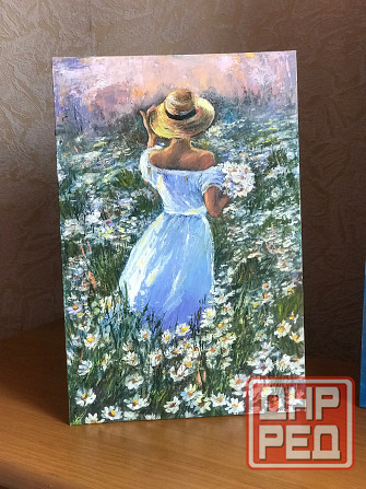 Купить картину маслом на холсте "Ромашковое поле" Скидка !!! к 8 марта 15% от указанной суммы! Донецк - изображение 2