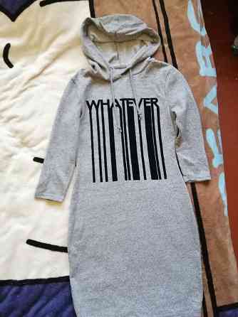 Продам платье серое р. 44 Донецк