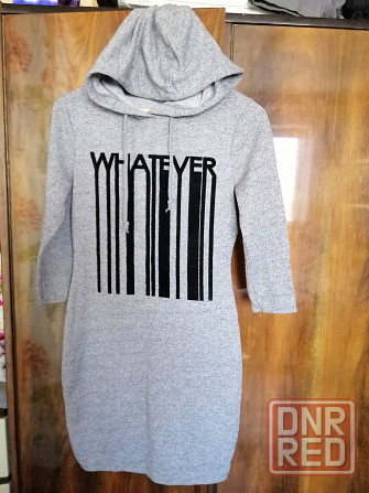 Продам платье серое р. 44 Донецк - изображение 8