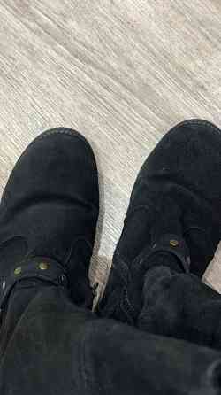 Сапоги зимние натуральная замша Макеевка