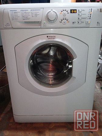 Стиральная машина Хотпоинт Аристон на 6 кг Донецк - изображение 1