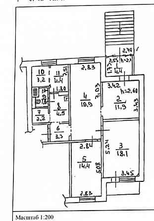 Продам коммерческое помещение 90 м² в Ленинском районе, Голубые. Отдельный вход. Ремонт. Донецк