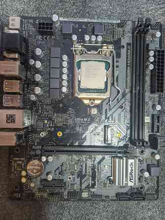 Комплект процессор i3 10100f и материнская плата H510 Донецк