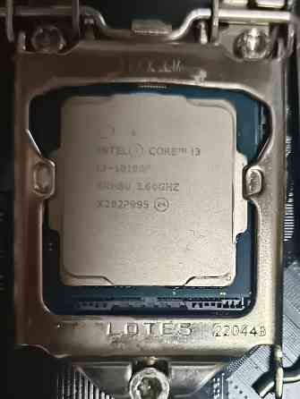 Комплект процессор i3 10100f и материнская плата H510 Донецк