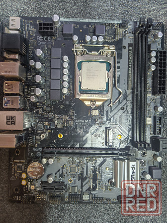 Комплект процессор i3 10100f и материнская плата H510 Донецк - изображение 1