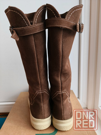 Сапоги зимние женские замшевые 39р. Донецк - изображение 3