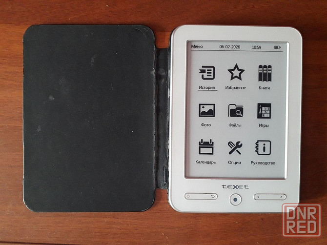Электронная книга 6" E-Ink Texet TB-536FL Донецк - изображение 1