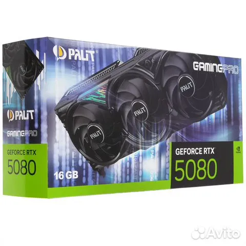 Видеокарта Palit RTX 5080 gamingpro OC 16GB 256bit Донецк