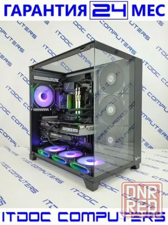 Игровой пк Intel i7-14700KF/32GB/1TB.M2/RTX4070 su Донецк - изображение 1