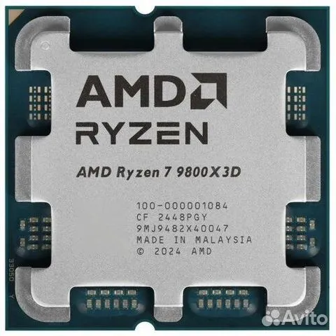 Процессор AMD ryzen 7 9800X3D AM5 Донецк