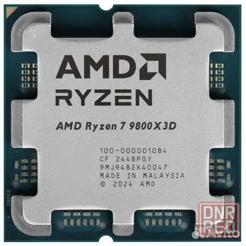 Процессор AMD ryzen 7 9800X3D AM5 Донецк - изображение 1